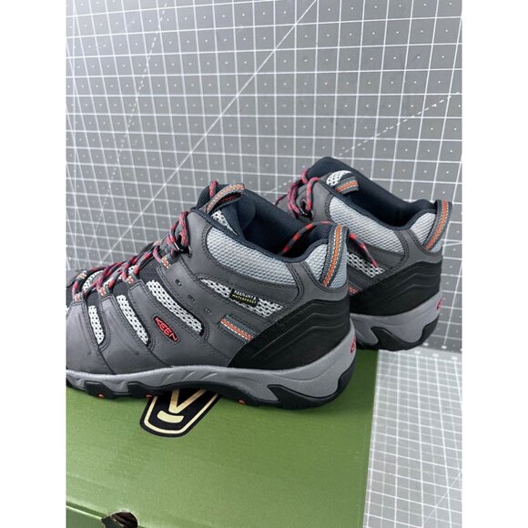 KEEN Koven Mid WP Hiking Outdoor Shoes Gray/Red Men’s Sz. 13 NIB New - Picture 6 of 9